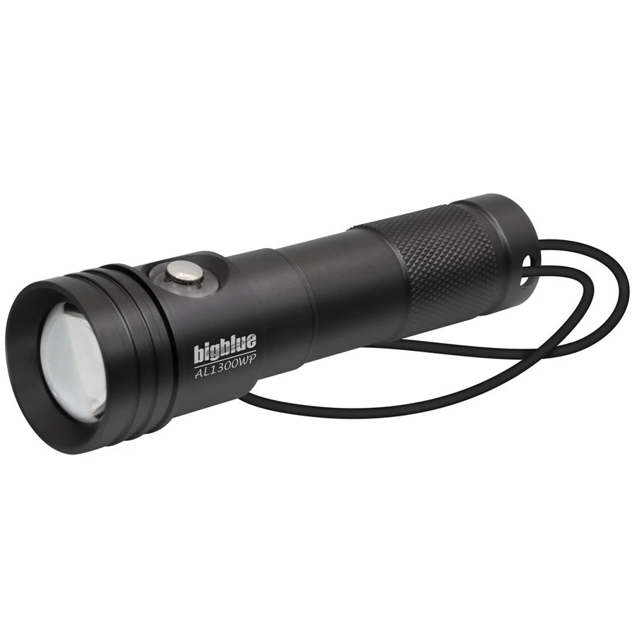 Phare AL1300 WP BIGBLUE - Lampe de Plongée Puissante à Accus, Étanche et Résistante