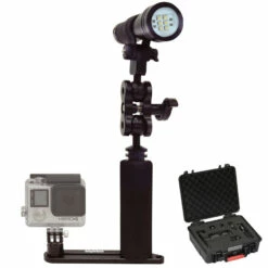 Phare AL2600WP II Black Molly V BIGBLUE + Valise + Platine - Lampe de Plongée Professionnelle