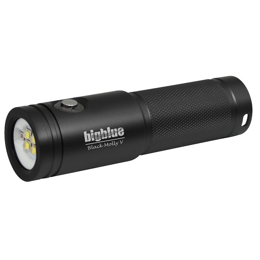 Phare AL2600XWP II BIGBLUE Black Molly V - Lampe de Plongée Haut de Gamme