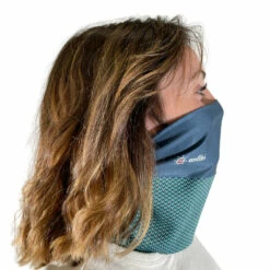 Cache Cou Bandeau ANFIBI Vert Noir - Accessoire Combinaison de Plongée