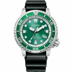 Montre CITIZEN ECO-DRIVE Promaster Marine Verte BN0158-18X - Montre de Plongée Écologique