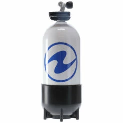 Bouteille de Plongée 12 Litres Court AQUALUNG - 1 Sortie - Haute Performance