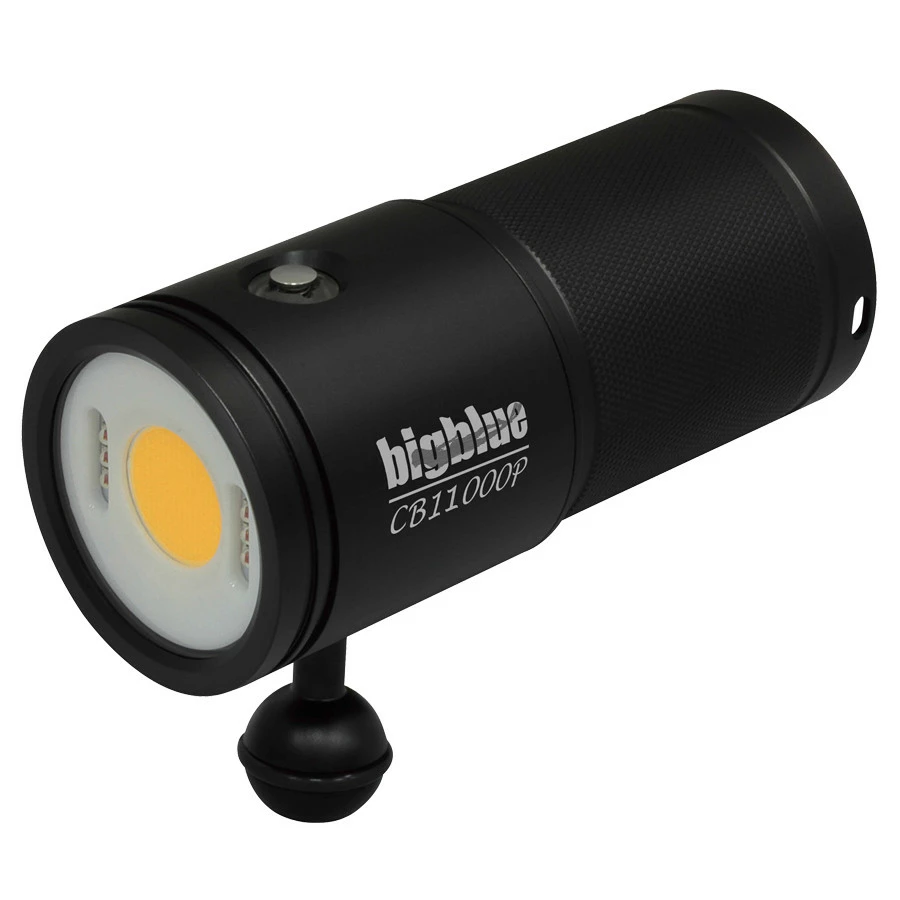 Phare CB11000 P BIGBLUE - Lampe de Plongée Puissante pour Photo/Vidéo Sous-Marine