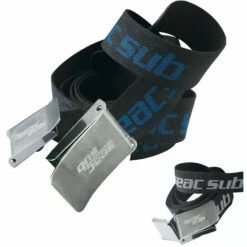 Ceinture de Plongée SEAC avec Boucle Inox - Accessoire de Plongée Résistant et Confortable
