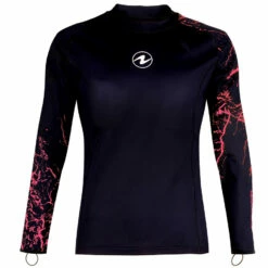 Combinaison de Plongée Femme AQUALUNG SOURIS CERAMIQSKIN Manches Longues - Confort et Performance