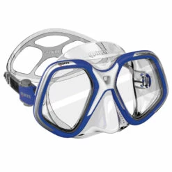 Masque CHROMA UP MARES - Masque de Plongée Haute Visibilité avec Verres Traités Anti-Rayures