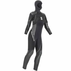 Combinaison de Plongée DEFINITION SCUBAPRO 7mm Femme à Cagoule Intégrée - Confort et Isolation Thermique