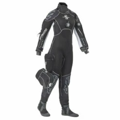 Combinaison EXODRY 4.0 SCUBAPRO 4mm Dame - Étanche et Confortable pour Plongée
