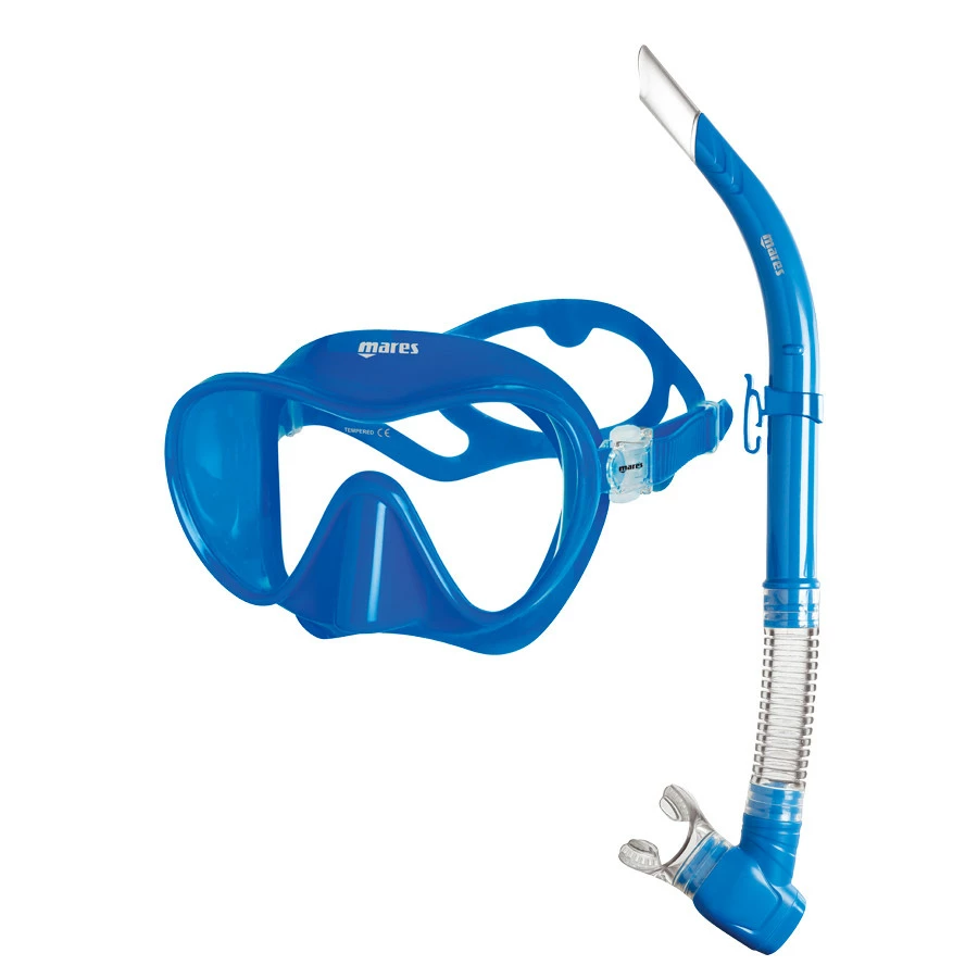 Pack TROPICAL MARES Adulte Mid - Kit Palmes, Masque et Tuba pour Plongée – Image 2