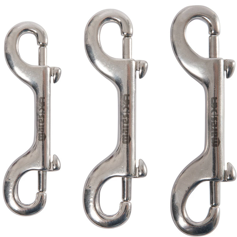Mousqueton Double INOX MARES XR - Accessoire de Plongée Résistant et Fiable