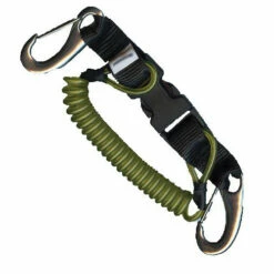 Dragonne 2 Mousquetons Vela Cable Inox - Accroches Octopus pour Plongée