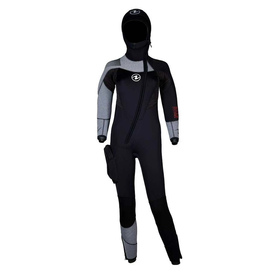 Combinaison DYNAFLEX AQUALUNG 7mm à Cagoule Dame - Confort et Performance pour la Plongée