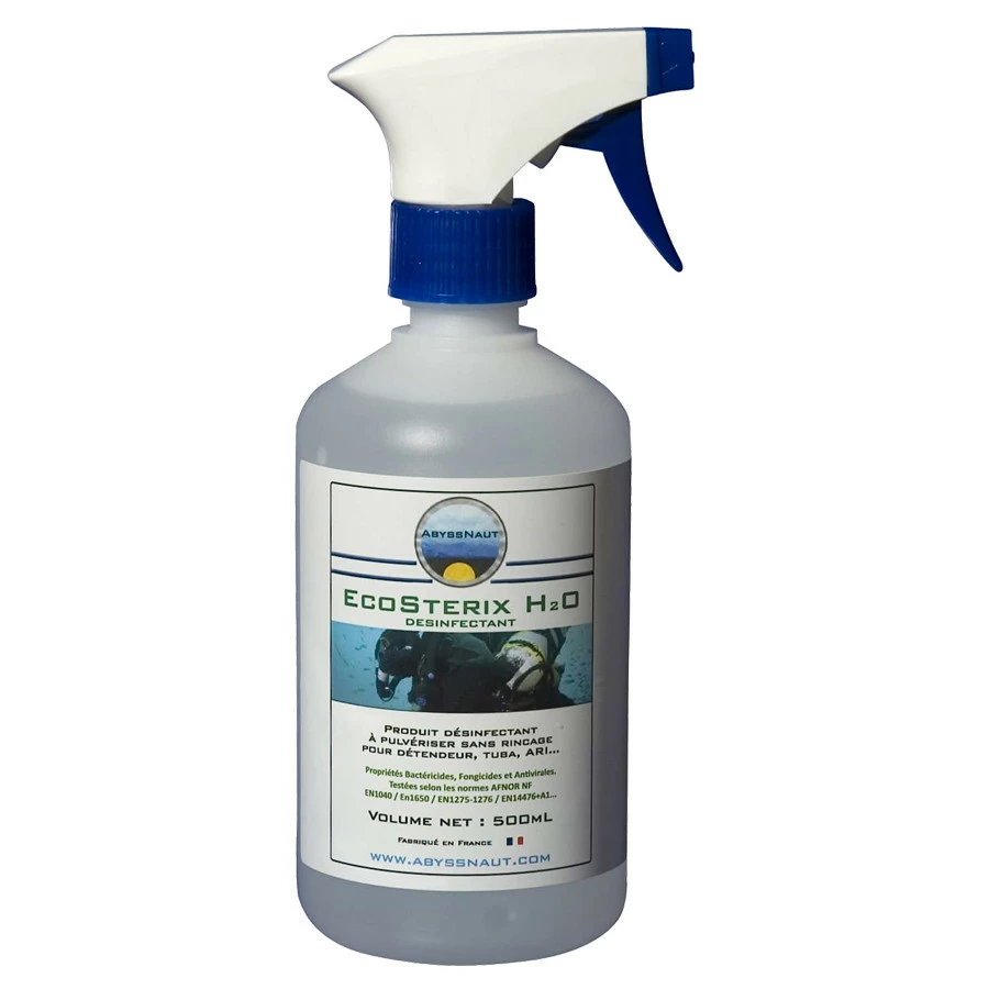 Désinfectant ECOSTERIX ABYSSNAUT 500ml - Accessoires Combinaison de Plongée