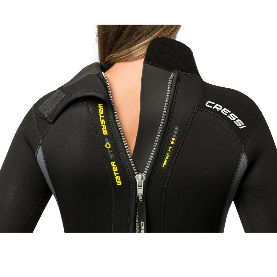 Combinaison FAST CRESSI Dame 7mm - Combinaison Néoprène Monopièce pour Plongée et Sports Nautiques – Image 2