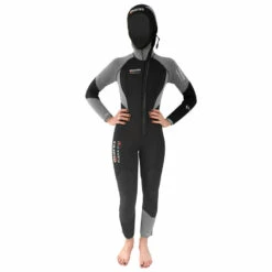 Combinaison FLEXA EVO MARES Dame - Combinaison de Plongée à Cagoule pour Femme