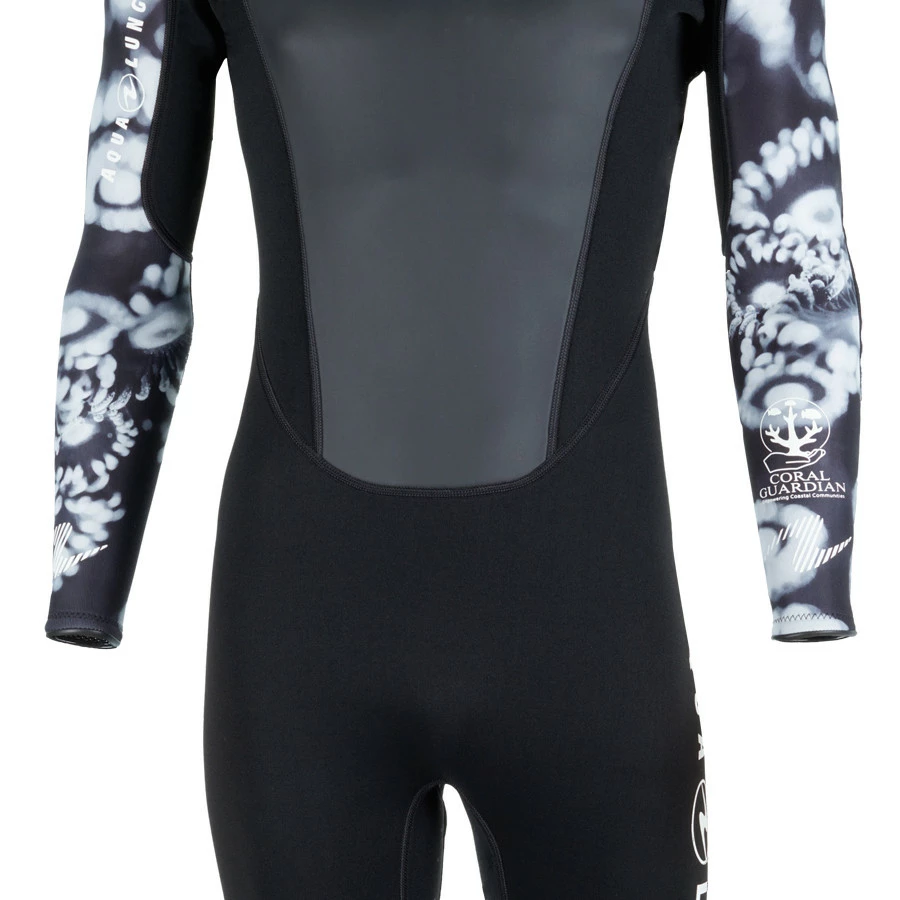 Combinaison HYDROFLEX AQUALUNG 3mm Homme Blanc - Confort et Performance – Image 4