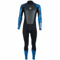 Combinaison HYDROFLEX AQUALUNG 3mm Homme Bleu - Confort et Performance pour la Plongée