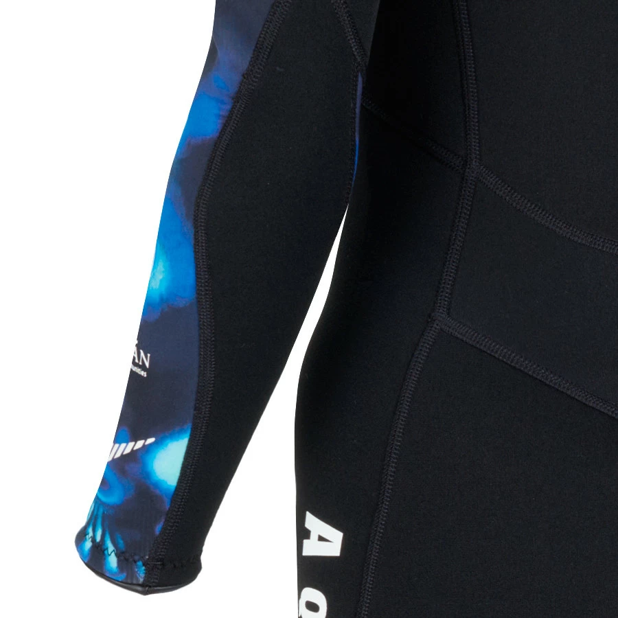 Combinaison HYDROFLEX AQUALUNG 3mm Dame Bleu - Combinaison de Plongée Élégante et Confortable – Image 4