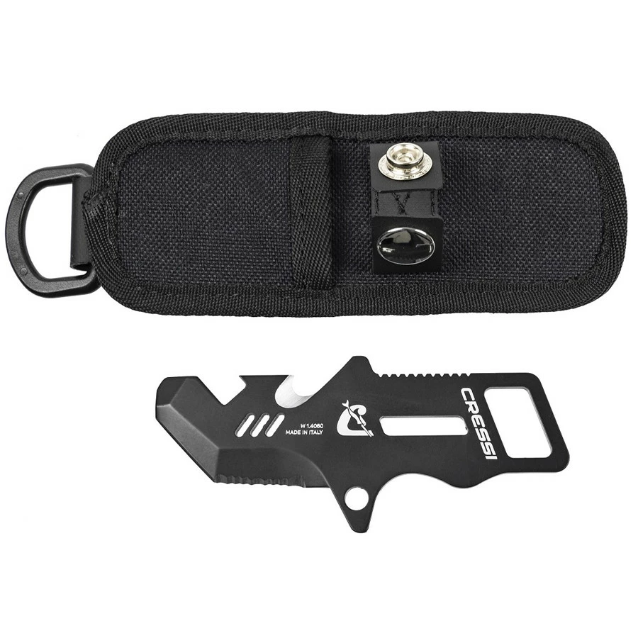 Couteau KAI MINI CRESSI - Couteau de Plongée Compact et Polyvalent – Image 2