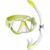 Kit WAHOO NEON MARES Jaune - Palmes, Masque et Tuba pour Plongée