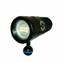 Lampe Phare SQUID VIDEO OCEAMA 5600 Lumens - Lampe de Plongée Puissante pour Photo et Vidéo Sous-Marine