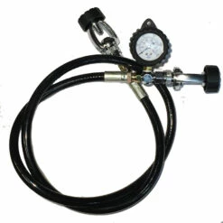 Lyre D’équipression ESM ETRIER Avec Manomètre 232B - Accessoire de Plongée Professionnel