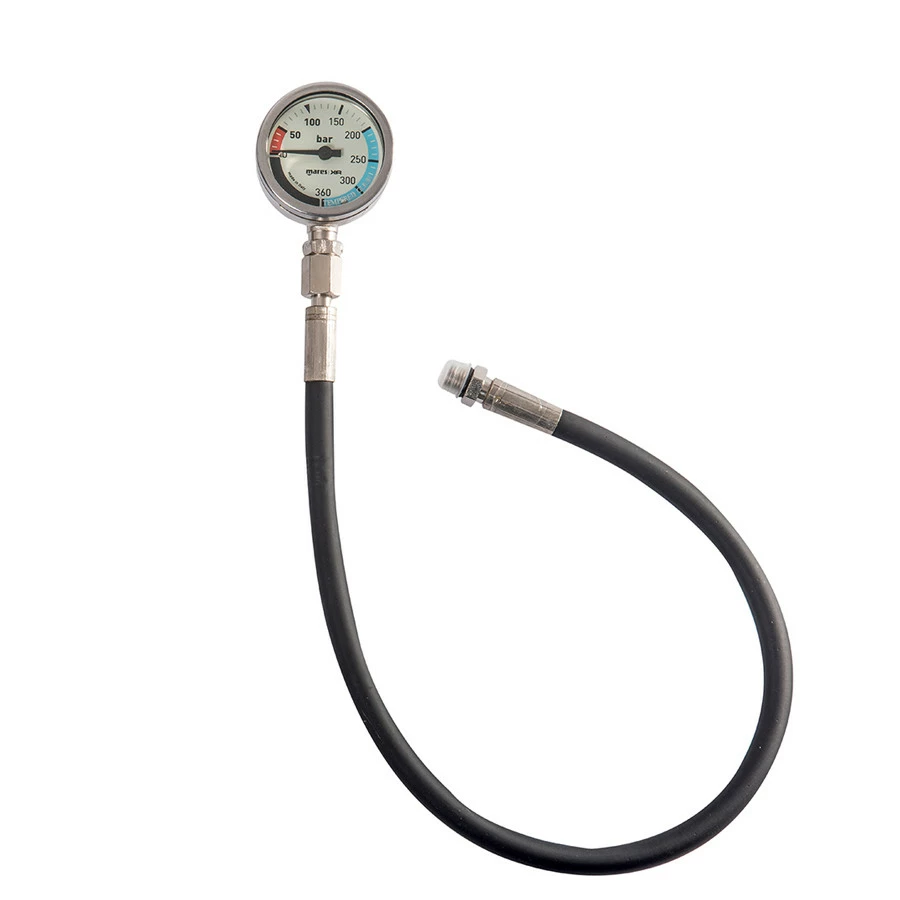 Manomètre SPG52 MARES XR Flexible 56cm - Manomètre de Plongée Haute Performance