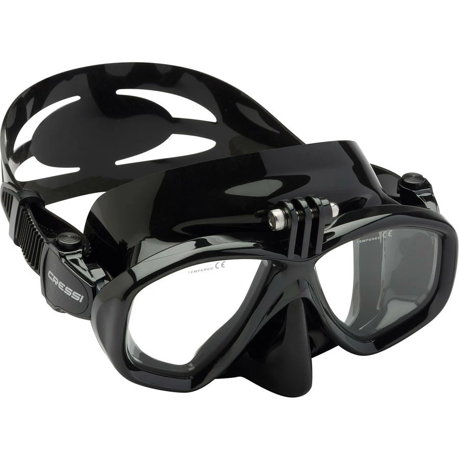 Masque de Plongée ACTION CRESSI - Confort et Visibilité Optimale pour la Plongée et le Snorkeling – Image 2