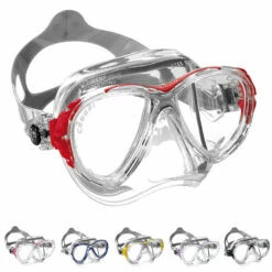 Masque de Plongée CRESSI EYES EVOLUTION CRYSTAL - Confort et Visibilité Optimale