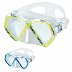 Masque PIRATE Junior MARES - Masque de Plongée pour Enfants, Confortable et Léger