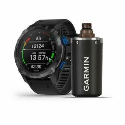 Ordinateur de Plongée Garmin Descent Mk2i - Titane Carbone avec Bracelet Titane et Sonde