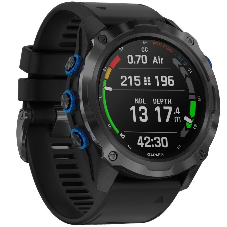 Ordinateur de Plongée Garmin Descent Mk2i - Titane Carbone avec Bracelet Titane et Sonde – Image 5