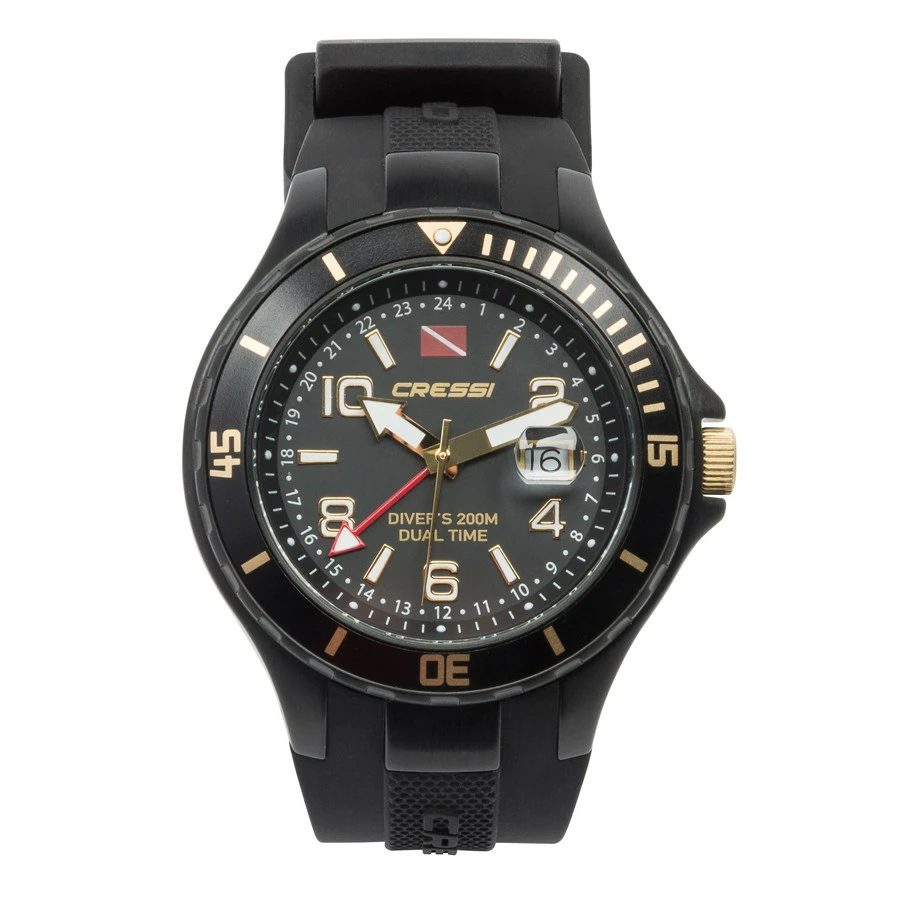 Montre TRAVELLER DUAL TIME CRESSI - Montre de Plongée avec Affichage Double Fuseau Horaire – Image 8