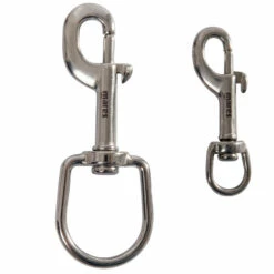 Mousqueton INOX MARES XR à Anneau - Accessoire de Plongée Résistant et Fiable