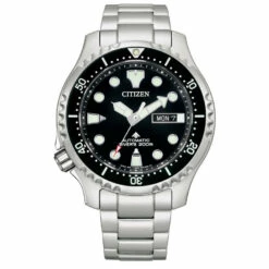 Montre CITIZEN Promaster Marine Automatique NY0140-80E - Plongée Professionnelle - Boîtier Acier Inoxydable - Cadran Bleu