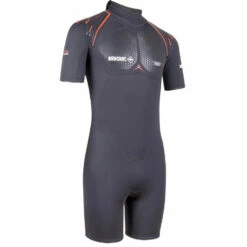 Shorty OPTIMA BEUCHAT Homme 3mm - Combinaison Néoprène pour Plongée et Sports Nautiques