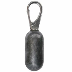 Plomb Cylindrique 1KG Avec Mousqueton - Accessoire de Plongée Essentiel