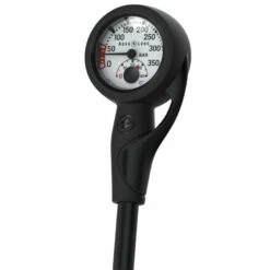 Manomètre Metal AL300B Air & Thermomètre AQUALUNG - Manomètre de Plongée Professionnel