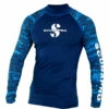 Lycra RASH GUARD AEGEAN SCUBAPRO UPF 50 Manches Longues Homme - Protection Solaire pour Plongée