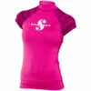 Lycra RASH GUARD FLAMINGO SCUBAPRO UPF 50 Manches Courtes Dame - Protection Solaire pour Plongée