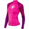 Combinaison de Plongée Lycra RASH GUARD FLAMINGO SCUBAPRO UPF 50 Manches Longues pour Femme - Protection Solaire