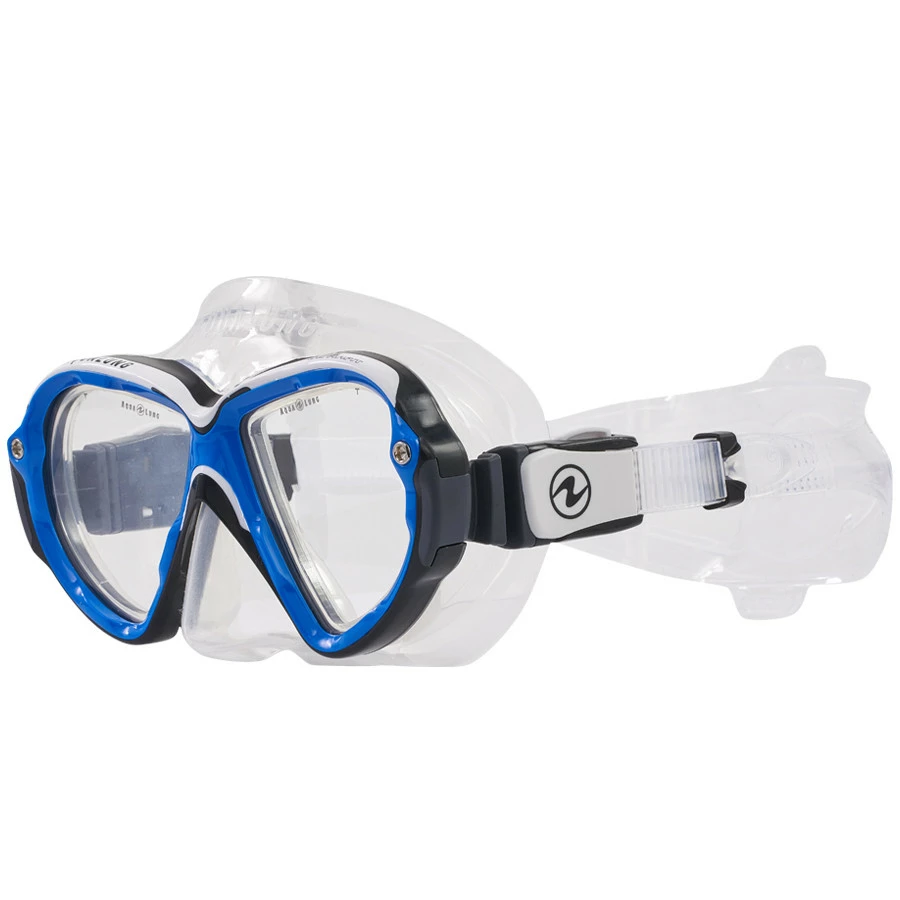 Masque REVEAL ULTRAFIT AQUALUNG Bleu Blanc - Masque de Plongée Confortable et Étanche – Image 2