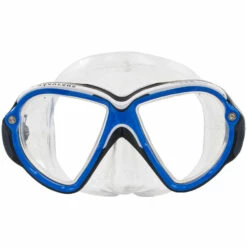 Masque REVEAL ULTRAFIT AQUALUNG Bleu Blanc - Masque de Plongée Confortable et Étanche
