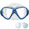 Masque REVEAL ULTRAFIT AQUALUNG + Verres POSITIFS - Masque de Plongée Confortable et Performant