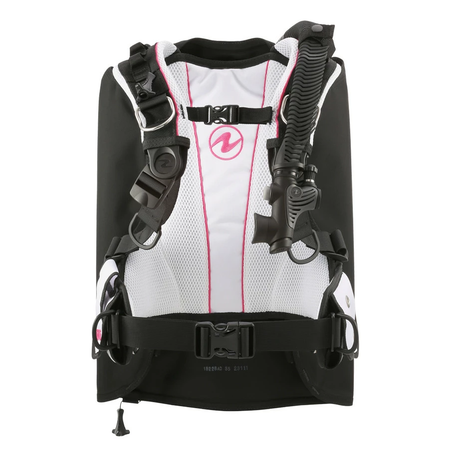 Gilet Stabilisateur Stab ROGUE AQUALUNG Blanc Rose - Plongée Confortable et Sécurisée