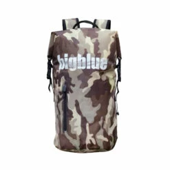 Sac Etanche BIGBLUE Camo Marron - Sac de Plongée Imperméable pour Équipement de Plongée