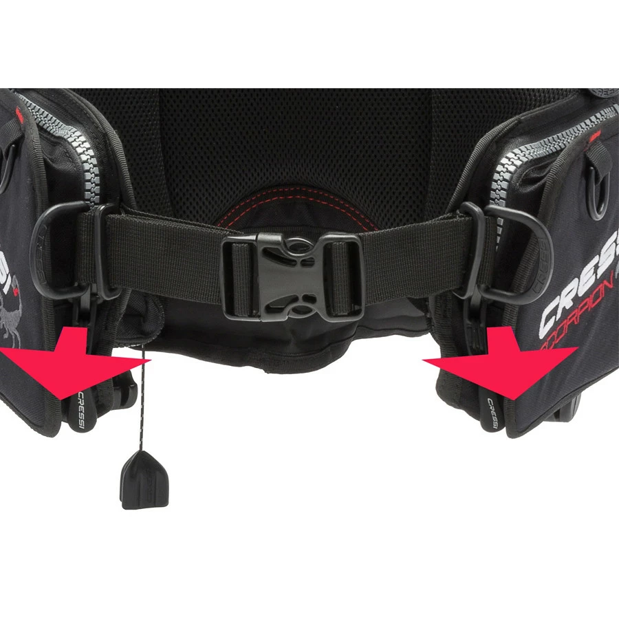 Gilet Stabilisateur CRESSI Stab SCORPION pour Plongée - Confort et Performance – Image 4