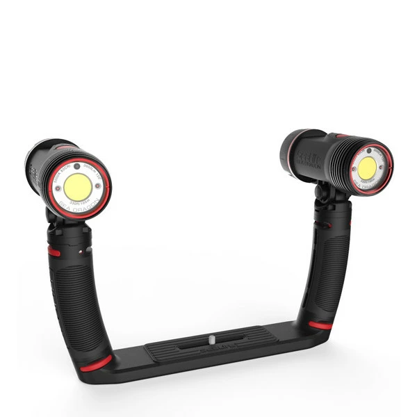 Phare Sea Dragon DUO 6000 F SEALIFE - Lampe de Plongée Puissante pour Photo et Vidéo Sous-Marine
