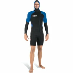 Combinaison Mares Shorty 2nd SKIN Homme 1.5mm - Sous-combinaison Néoprène pour Plongée et Sports Nautiques
