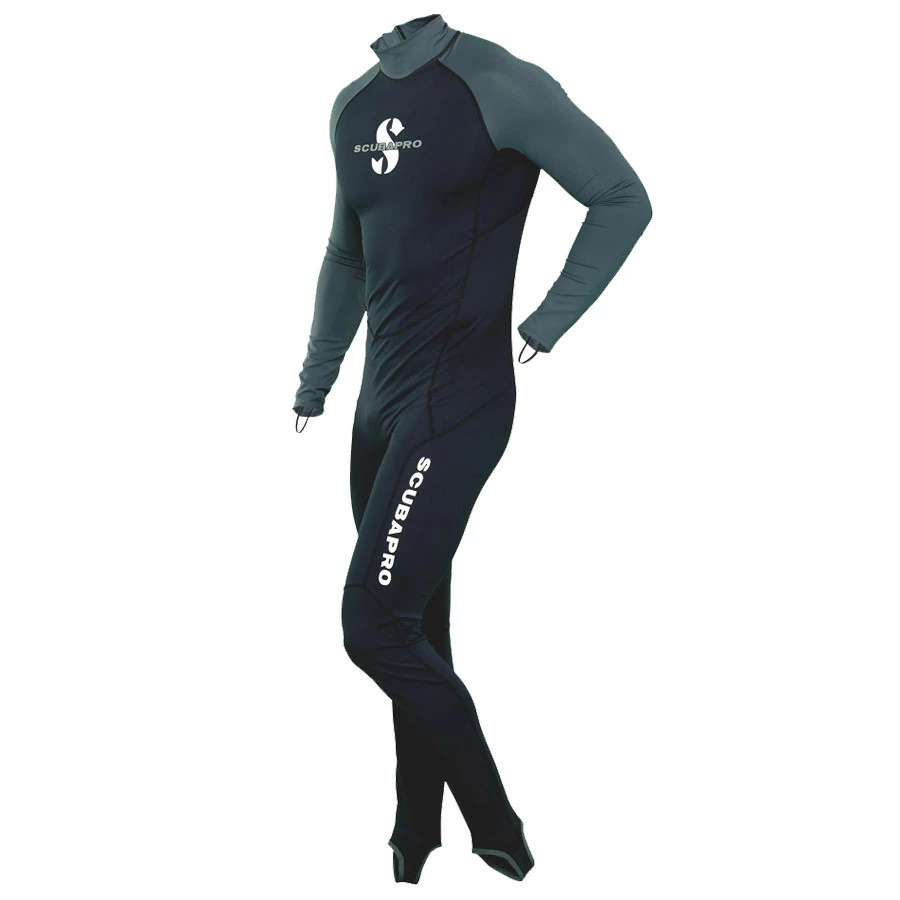 Combinaison de Plongée Lycra STREAMER GRAPHITE SCUBAPRO UPF 50 pour Homme - Protection Solaire Optimale